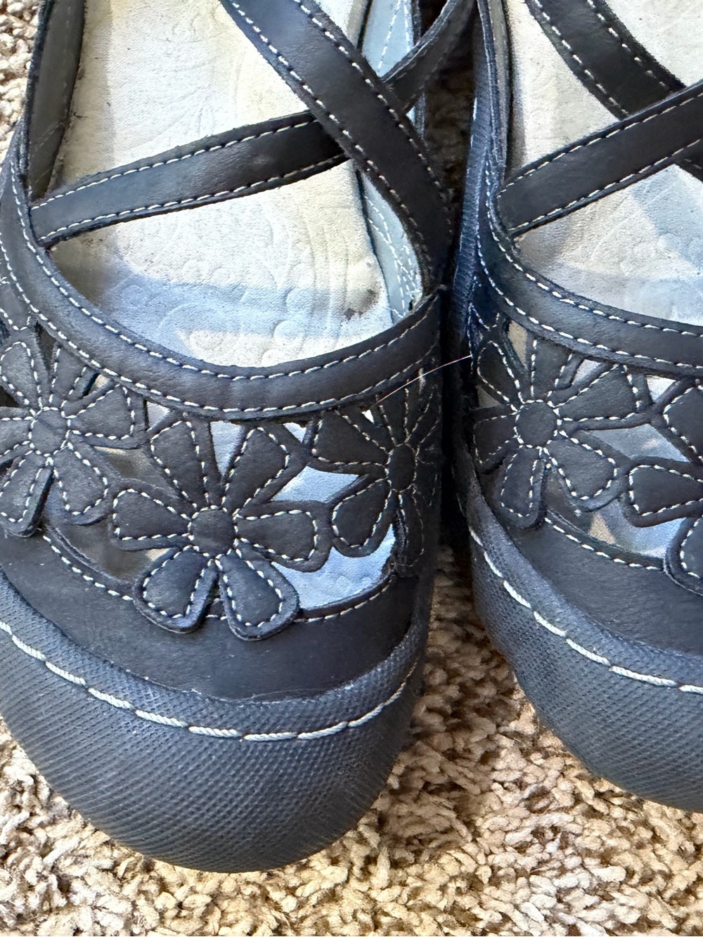 JBU by Jambu Black Floral Mary Jane Shoes - Picture 3 of 8